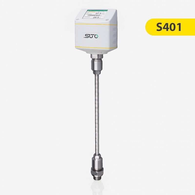 S401热式质量流量计 (插入式传感器) – 测量压缩空气和工业气体