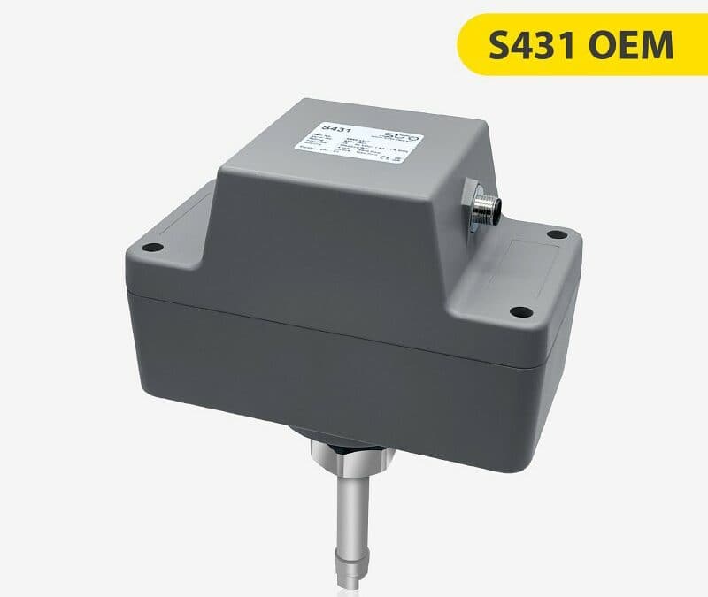 S431 OEM皮托管压缩机流量计 (管道式传感器)