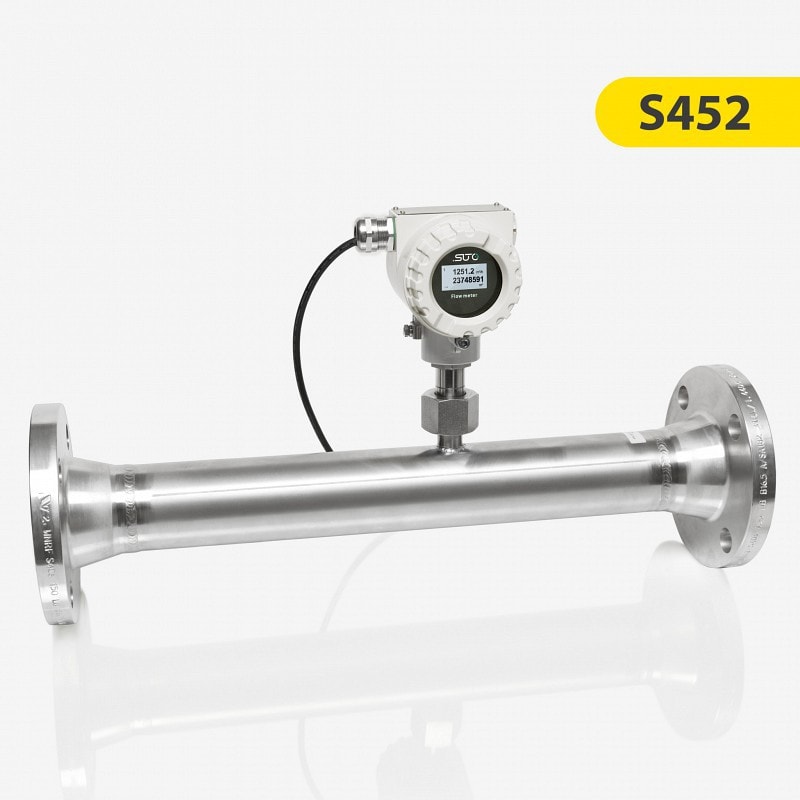 S452压缩空气流量计 (管道式) – 复杂工况及防爆应用