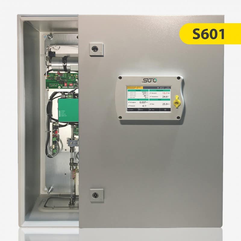 S601固定式压缩空气洁净度分析仪 – 7X24不间断监测压缩空气质量