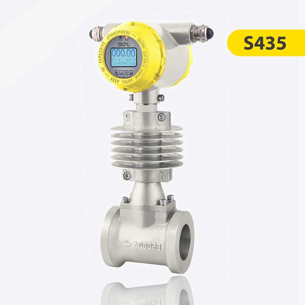S435涡街蒸汽流量计 (管道式传感器) – 测量饱和蒸汽