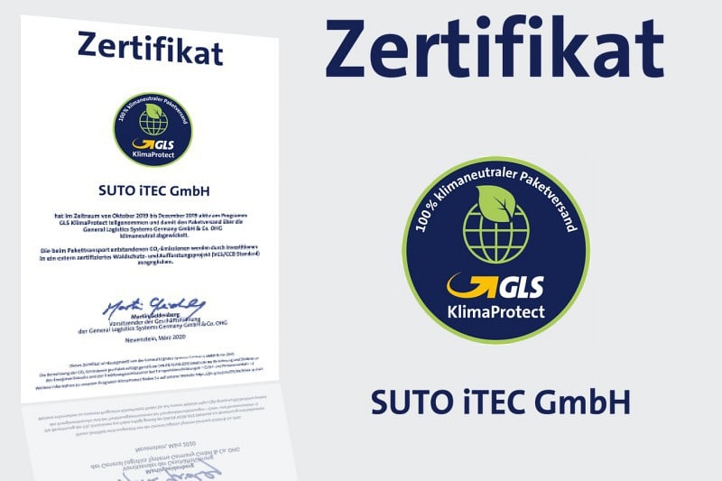 SUTO ITEC GMBH通过二氧化碳中性运输支持绿色环保