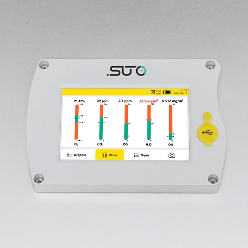 S605 便携式呼吸空气质量分析仪